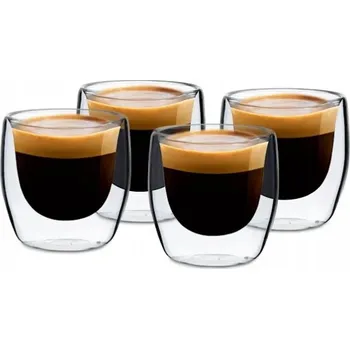Sklenice Sklenice na kávu Klarstein 80 ml 4 ks