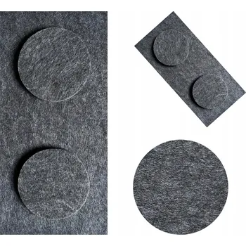 Obraz Filcové kostky na zeď, panely kostky na zeď, panely LEGO tmavě šedá