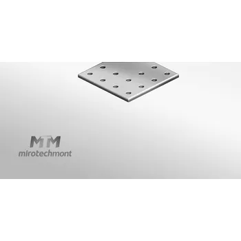 regál Deska spojovací L, 12 děr A1: 093VL120120D	D 7.0	H 5.0	verze 120 / 120	L 118.5	A 30.0