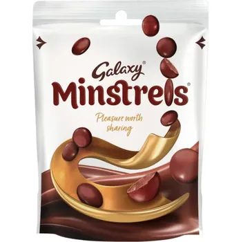 Čokoláda Galaxy Minstrels mléčná čokoláda v cukrové skořápce 118 g