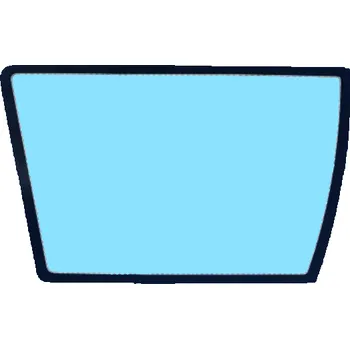 Sklo světlometu Sklo kabiny pravé spodní JCB