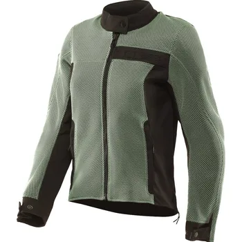 Sportovní oblečení DAINESE LISBONA AIR TEX JACKET WMN ICEBERG GREEN/BLACK - 40