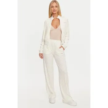 Pánská móda Guess Kalhoty z materiálu Krissy V4BB05 KCHS2 Bílá Relaxed Fit XL