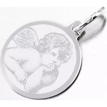 Přívěsek Přívěsek bílé zlato 585 andílek 43-21848