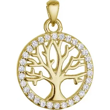 Oblečení a móda Stříbrný pozlacený přívěsek strom života 14052.1