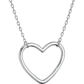 Oblečení a móda Stříbrný náhrdelník srdce 62024