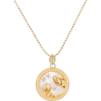 Přívěsek Majya Stříbrný přívěsek s řetízkem MOONLIGHT CANCER Ag/; ≤4,07 g 10881