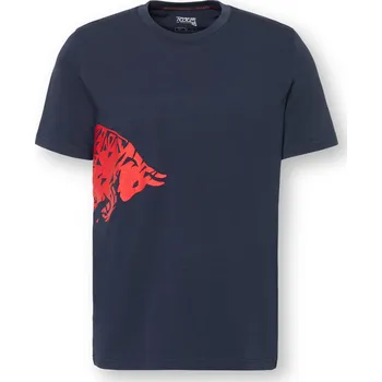Pánské oblečení REDBULL triko ADRENALINE navy modrá - XS