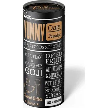 FitBoom® Yummy Oats Porridge 980 g arašídové máslo