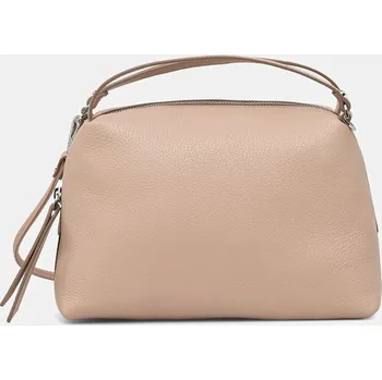 Kabelka Kožená kabelka Gianni Chiarini BS.8148/COMM.GRN béžová 02X, vel. ONE SIZE