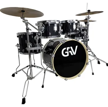 Bicí sada GRV Square Fusion Drum Set (BK) + Cymbals Set B20