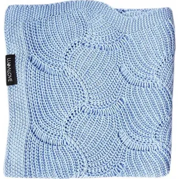 Dětská deka Dětská deka Lullalove 70 x 100 cm modrá