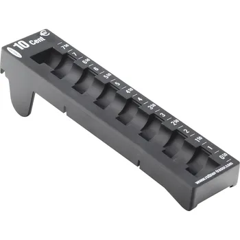 Trezor Rottner 10 Cent přihrádka na euromince černá