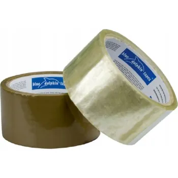 Lepicí páska Balicí páska Blue dolphin transparentní šířka 48 mm délka 120 m 1 ks