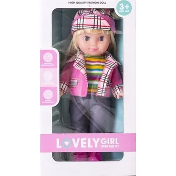 Panenka Panenka v barevném oblečení