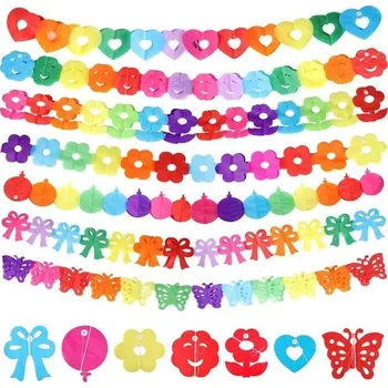 Party dekorace 7dílná sada papírových girland lTikplus