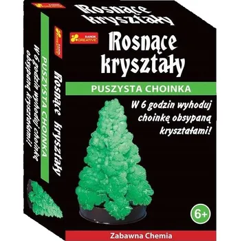 Obraz PĚSTOVÁNÍ KRYSTALŮ křišťálový VÁNOČNÍ STROMEK zelený