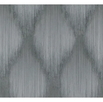 Tapeta Marburg Vliesová tapeta na zeď, šedo-stříbrná, grafický vzor, 35804, Papis Loveday Fashion Icon, Marburg, velikost 10,05 x 0,7 m