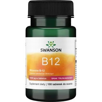 Pastilky Swanson Health Products Vitamín B-12 1000 mcg 100 ks