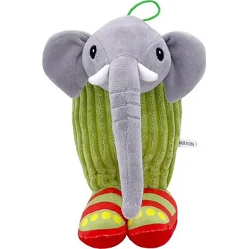 plyšák PLYŠOVÁ HRAČKA SLON BRAIN ROT 30 CM - PLYŠÁK S DLOUHÝM CHOBOTEM A BAREVNÝMI BOTAMI