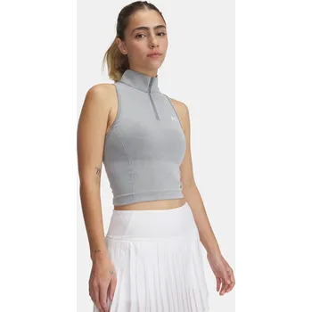 Dámské tílko Under Armour Vanish Seamless Washed SL 1388116-001 Šedá XS