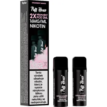 Puff House Pod 2PCS Strawberry Mango