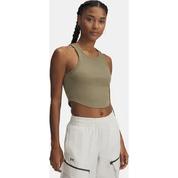 Dámské tílko Under Armour UA Rival Rib Tank 1389798-251 Hnědá SM