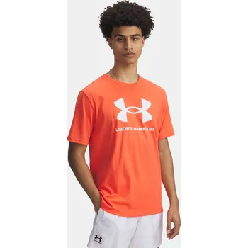 Pánské tričko Pánské tričko Under Armour UA SPORTSTYLE LOGO UPDATE 1382911-847 Oranžová XXL