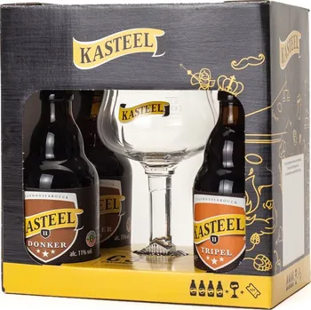 Pivo Kasteel Dárkové balení 4x0,33 l