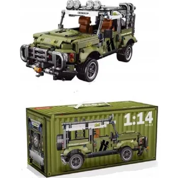 ostatní stavebnice STAVEBNICE TECHNICKÁ TERÉNNÍ VOZIDLO MILITÁRNÍ OFF-ROAD 1:14 - 768 DÍLKŮ