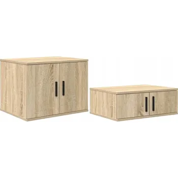Komoda Úložná skříňka Sonoma Oak 118x41x40 cm z kompozitního dřeva