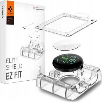 Pouzdro na mobilní telefon Ochranná Fólie s aplikátorem pro Pixel Watch 3 45mm, Spigen Elite Shield x2