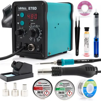 Páječka YIHUA 878D - horkovzdušná pájecí stanice + pájecí pero