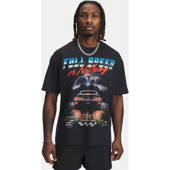 Pánská móda Pánské tričko Under Armour Pjt Rck Hwt SS 1389934-001 Černá SM