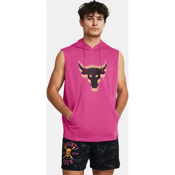 Pánská mikina Pánská mikina Under Armour Pjt Q2 Payoff SL Flce HD 1383302-686 Růžová XL