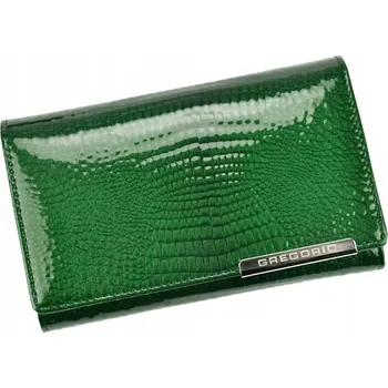 Peněženka Gregorio peněženka z pravé kůže zelená Gregorio GF101 - dámská