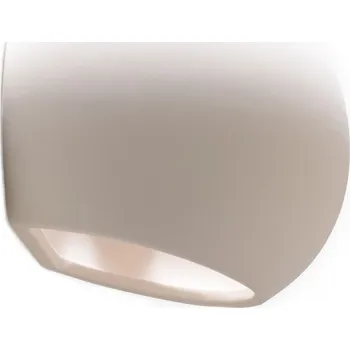 Nástěnné svítidlo Keramická nástěnná lampa GLOBE bílá moderní do obýváku a ložnice Sollux Lighting