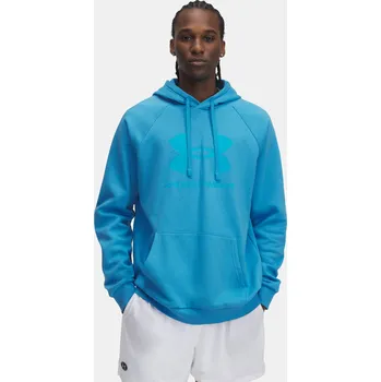 Pánská mikina Pánská mikina Under Armour UA Rival Fleece Logo HD 1379758-452 Modrá LG