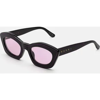 Sluneční brýle Sluneční brýle Marni Kea Island Royal, 53, černá, 99X