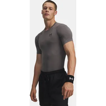 Pánská móda Pánské kompresní tričko Under Armour HG Armour Comp 1361518-090 Šedá MD