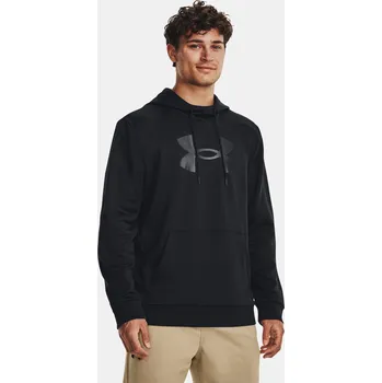 Pánská mikina Pánská mikina Under Armour UA Armour Fleece Big Logo 1379743-001 Černá XS