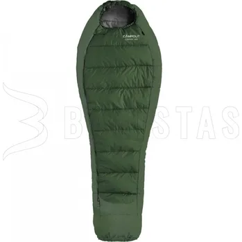 Spacák Spacák Campout Linden 195cm khaki pravý