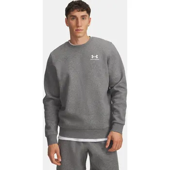 Pánská mikina Pánská mikina Under Armour UA Essential Fleece Crew 1374250-012 Šedá XXL