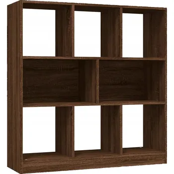 regál Regál hnědý dub 97,5 x 29,5 x 100 cm z dřevotřísky