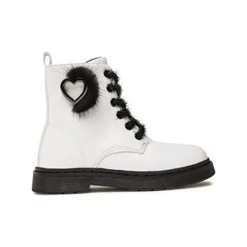 Chlapecké tenisky Turistická obuv Nelli Blu CM211112-75 Bílá 32