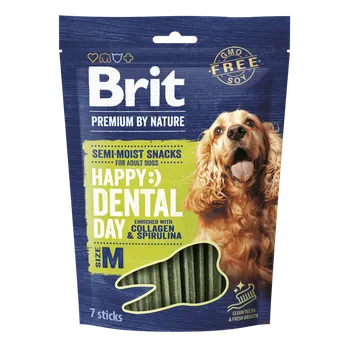 Pamlsek pro kočku Brit Premium by Nature Dog Dental Snacks M 180 g