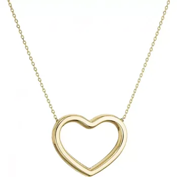 Náhrdelník Zlatý 14karátový náhrdelník srdce 92A00056