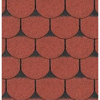 Střešní krytina Gutta Guttatec Beaver Asfaltový šindel SBS hnědá 1 m2 | sleva 7% | cena za m²