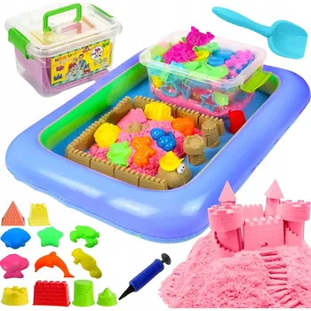 kinetický písek Kinetický písek Hurtnet 5 barev, 3 kg