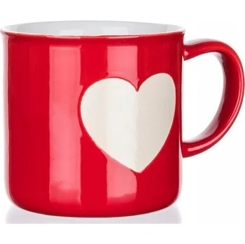 Hrnek Banquet srdce valentýnský keramický 350 ml